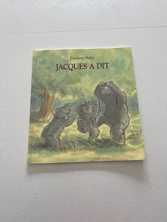 Livre Jacques a dit École des loisirs