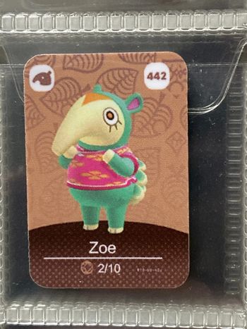 mini carte amiibo Zoe
