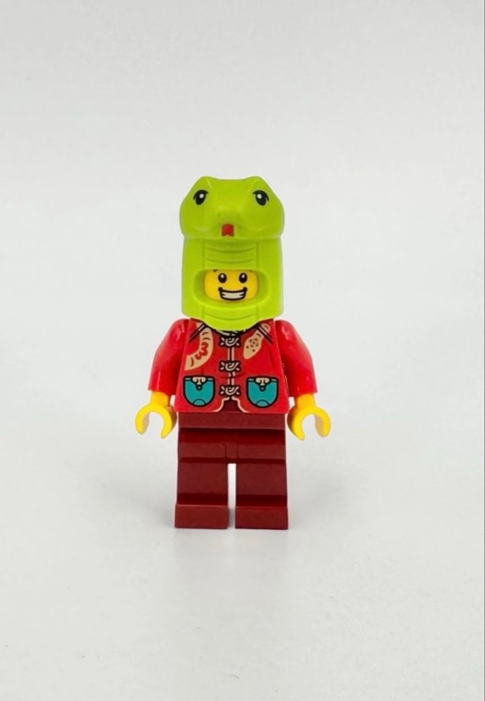 Lego Figurines Nouvel An Chinois : l’Homme en Costume, l’Année du Serpent - NEUF