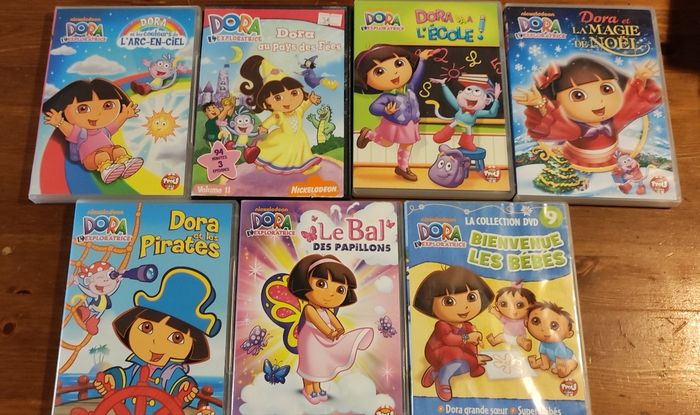 Lot de 7 DVD Dora