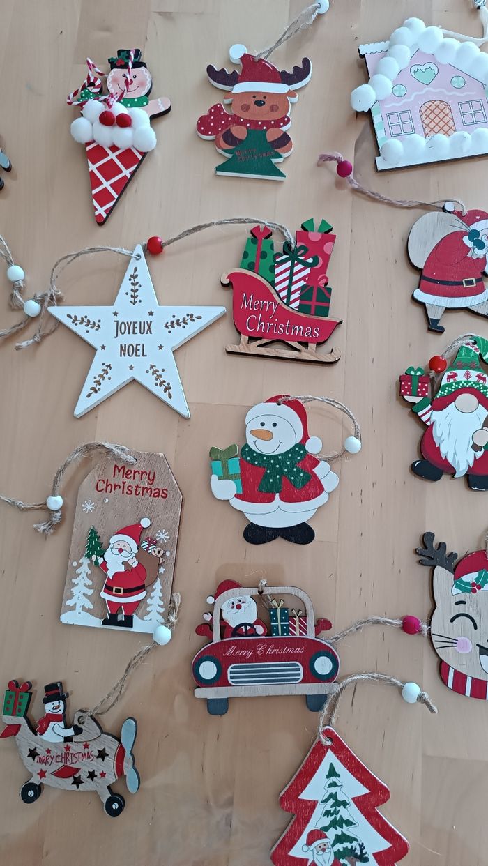 Lot de décoration de Noël - photo numéro 4