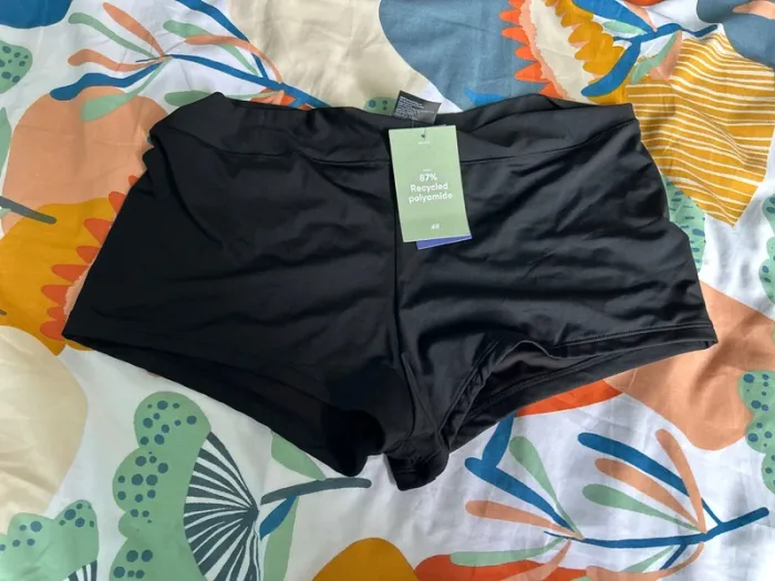 Bas de maillot shorty noir h&m taille 48