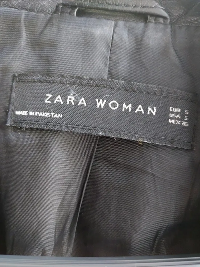 Perfecto Zara Woman – S – Noir - photo numéro 5