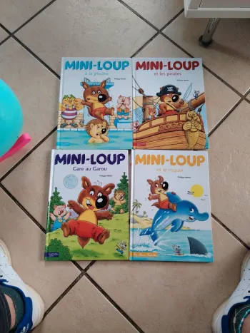 Livre mini loup