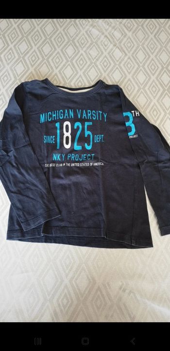 T-shirt garçon 8 ans manches longues