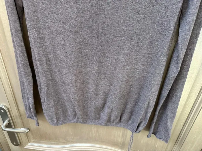 Pull fin Promod marron taille M - photo numéro 4