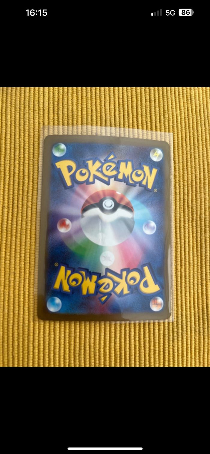 Carte Pokemon Professeur Turo Jap SAR - photo numéro 2
