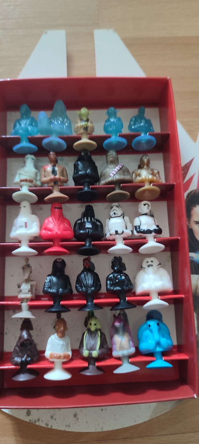 COFFRET Série compléte 25 figurines STAR WARS E. LECLERC - photo numéro 7