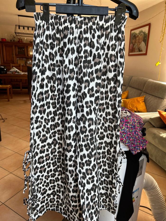 Ensemble léopard tunique et pantalon Miss Stephy - photo numéro 3
