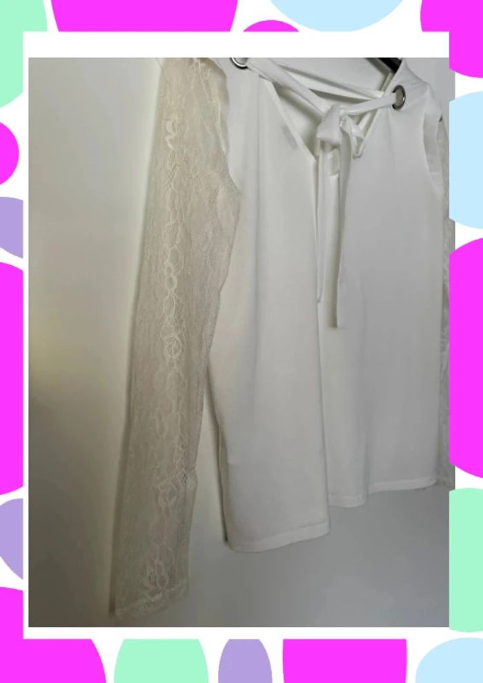 Petit haut blanc pimkie - photo numéro 6