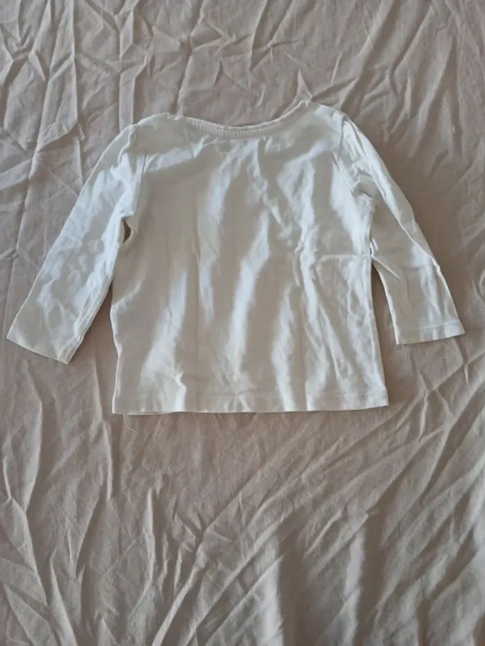 Tee-shirt manche longue 9-12 mois - photo numéro 3
