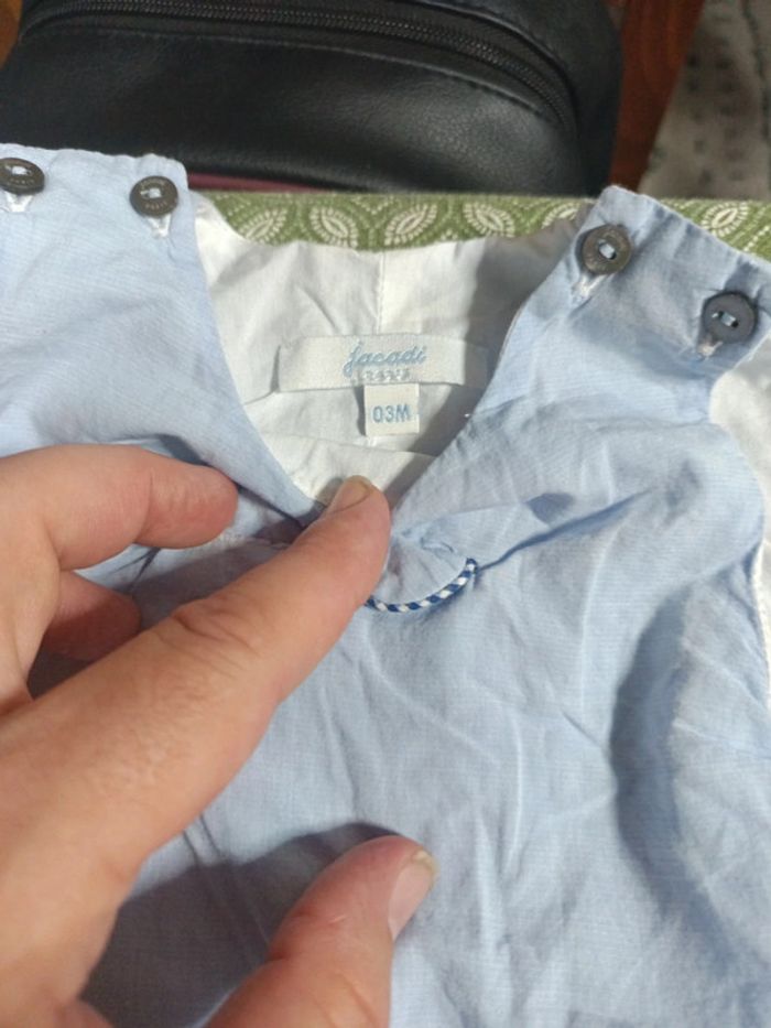 Lot de vêtements bébé garçon taille 3m - photo numéro 9