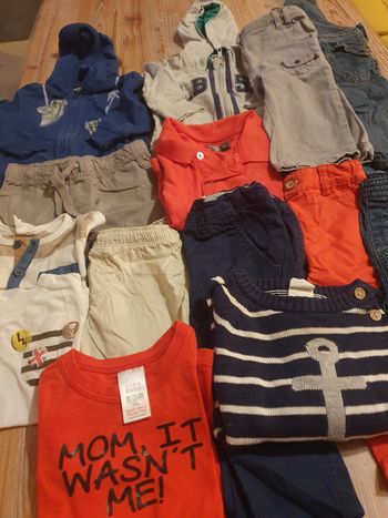 Lot vêtements garçon 9 mois