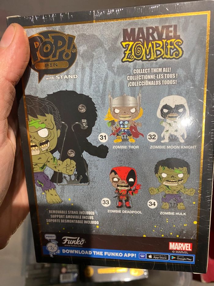 Pin's funko Marvel loungefly hulk - photo numéro 2