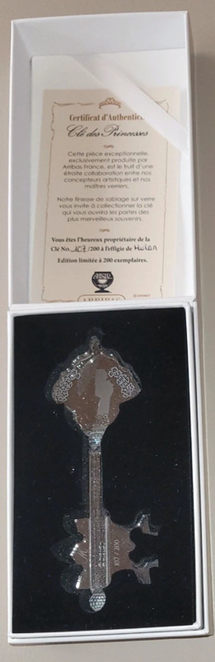 Cle key llave arribas mulan disney - photo numéro 3