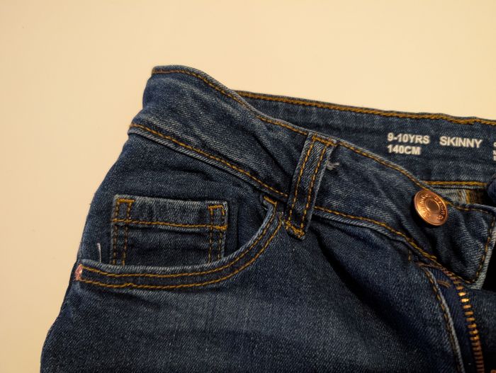Lot de 2 jeans - fille à 9 ans - photo numéro 2