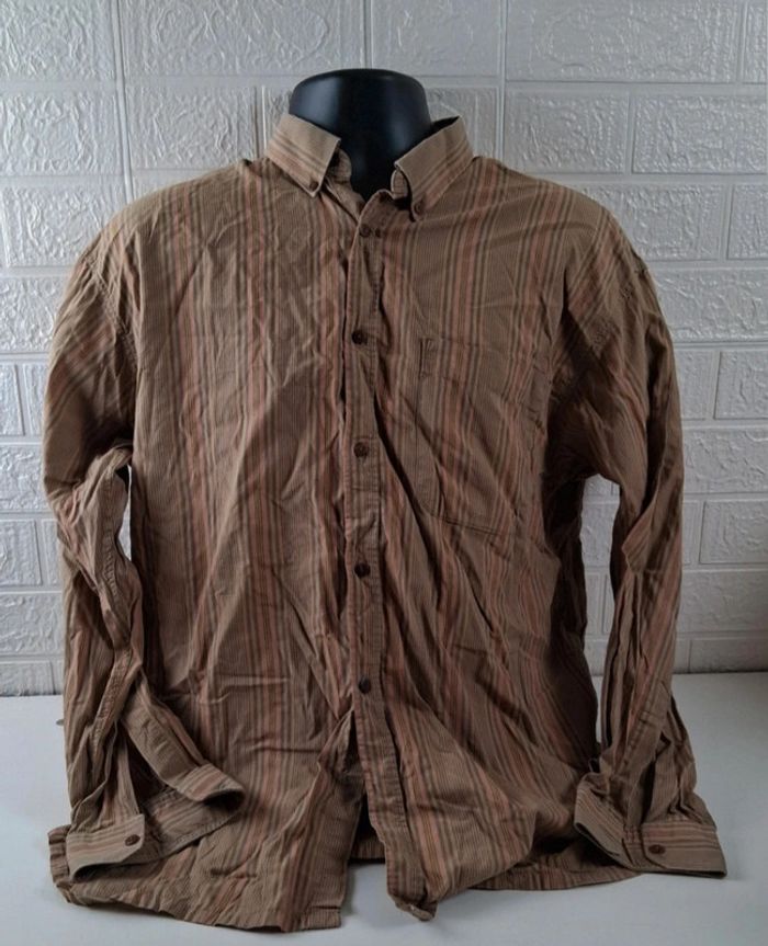 Chemise Vintage Tacot Bleu taille L - photo numéro 2