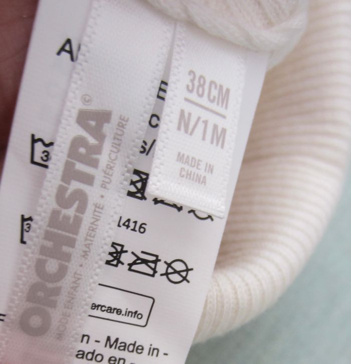 Lot de 2 bonnets unisexe pour prématuré ou bébé plume - photo numéro 2
