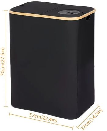 Poubelle double compartiment 160 litres