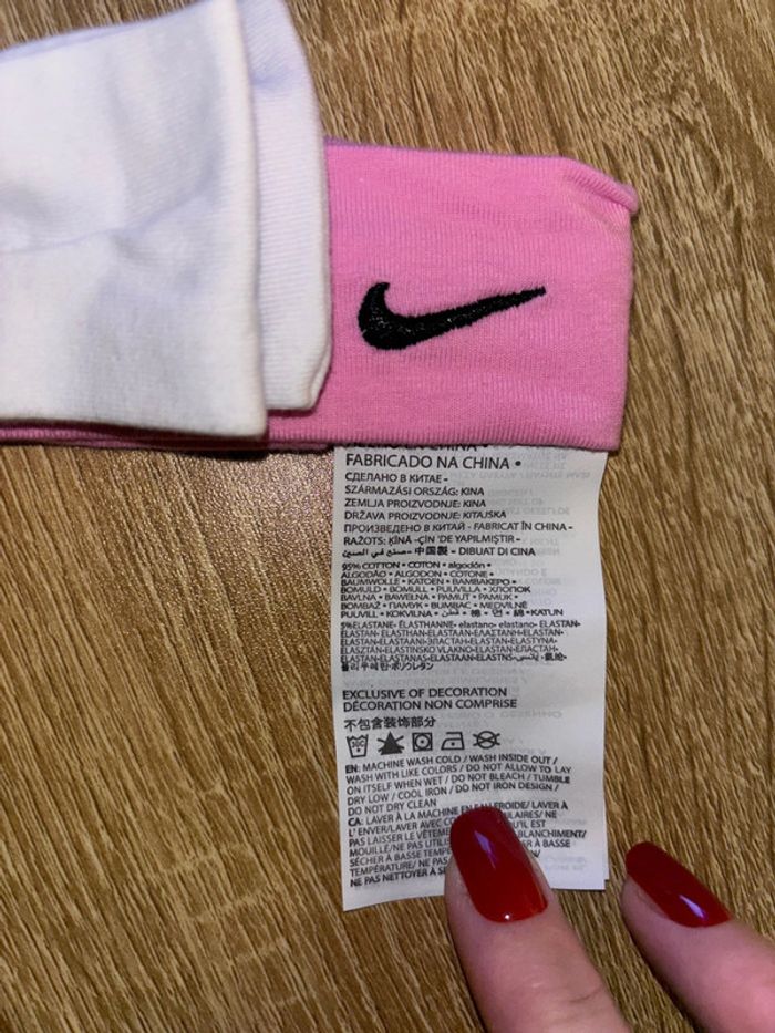 Bandeau bébé fille marque Nike en excellent état comme neuf - photo numéro 3