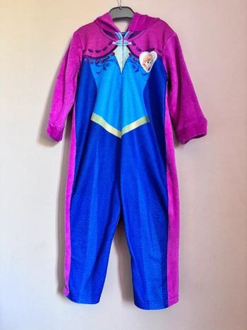 🌺Combinaison pilou pilou surpyjama Anna reine des neige 5 ans 🌺