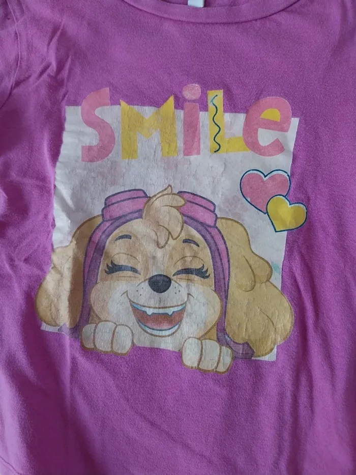 Tee-shirt manche longue fille 6 ans - photo numéro 4
