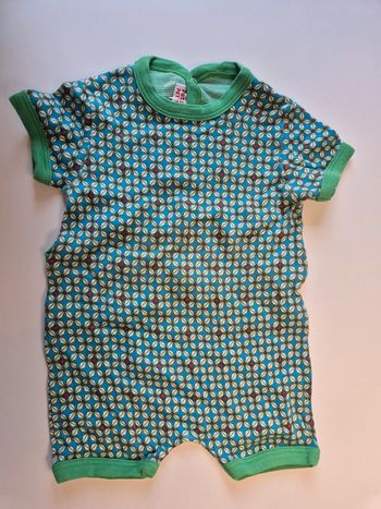 Barboteuse pyjama d'été Petit Bateau taille 3 mois