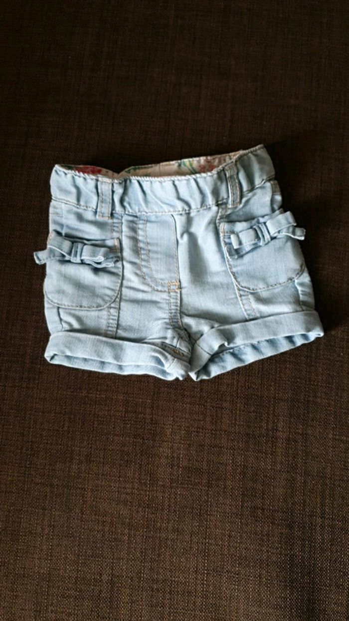Short en jean
