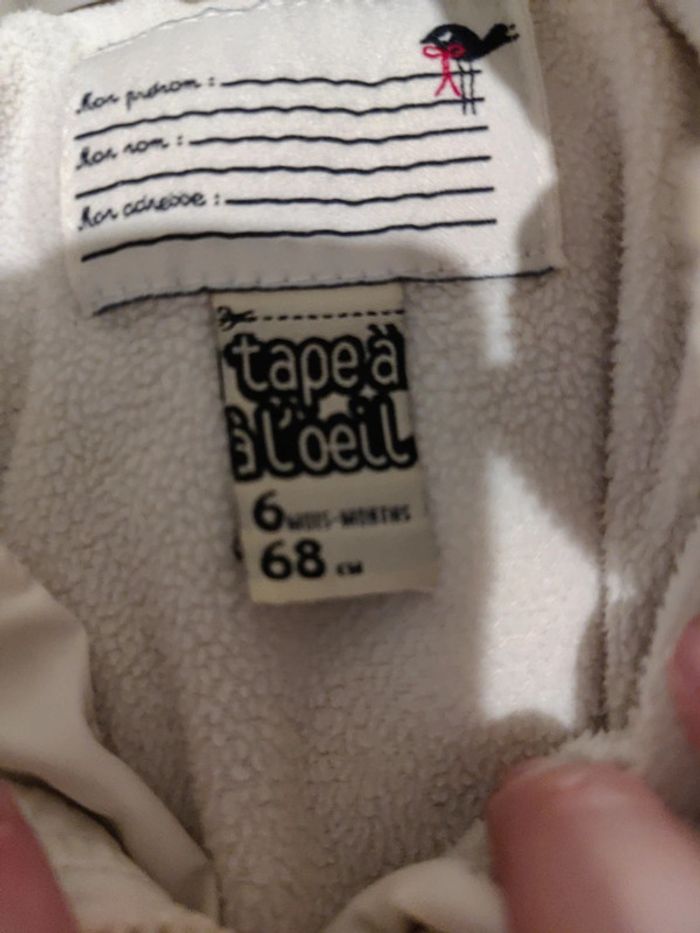 Manteau tape a l'oeil 6mois - photo numéro 3