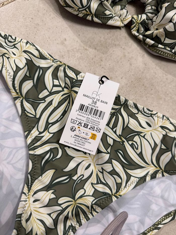 Maillot de bain Anna Karel neuf taille 38 - photo numéro 3