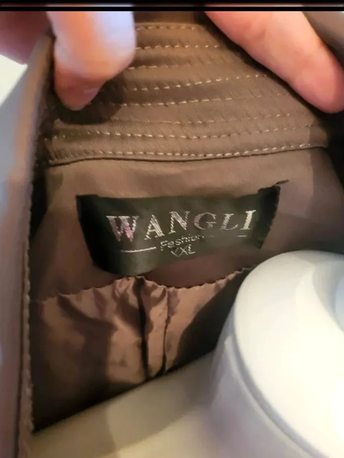 Trench imperméable marron Wangli - Taille XXL - photo numéro 13