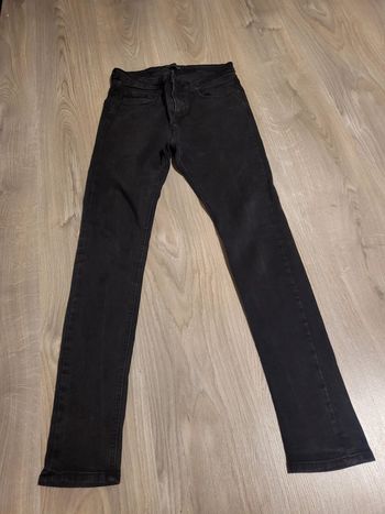 Jean slim noir homme taille 38 zara man