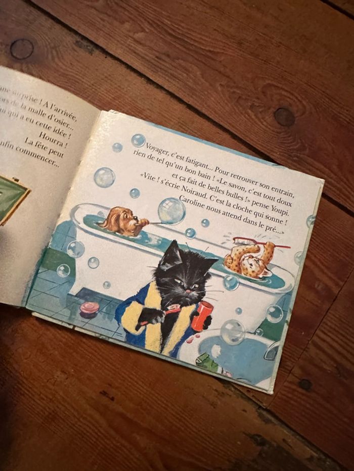 Livre album rare Hachette Pierre Probst Caroline Les 7 câlins de la semaine semainier volets - photo numéro 10