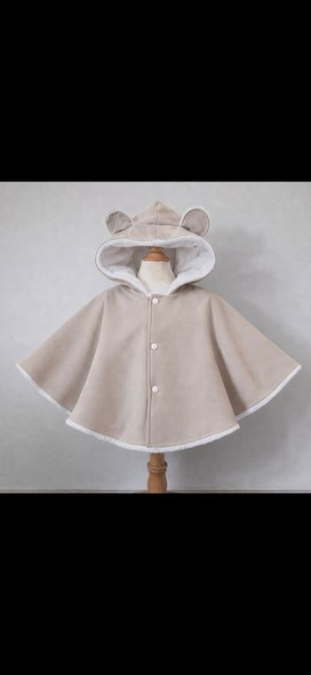 Poncho beige