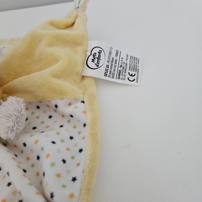 Doudou canard poussin mots d'enfants - photo numéro 3