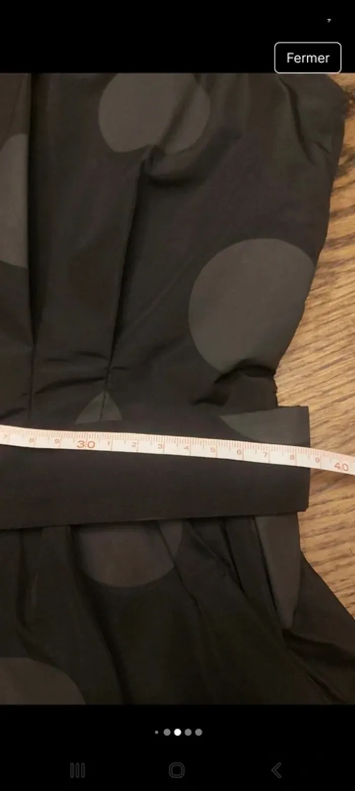 Robe Naf Naf noire avec jupon fr42 parfait état - photo numéro 18
