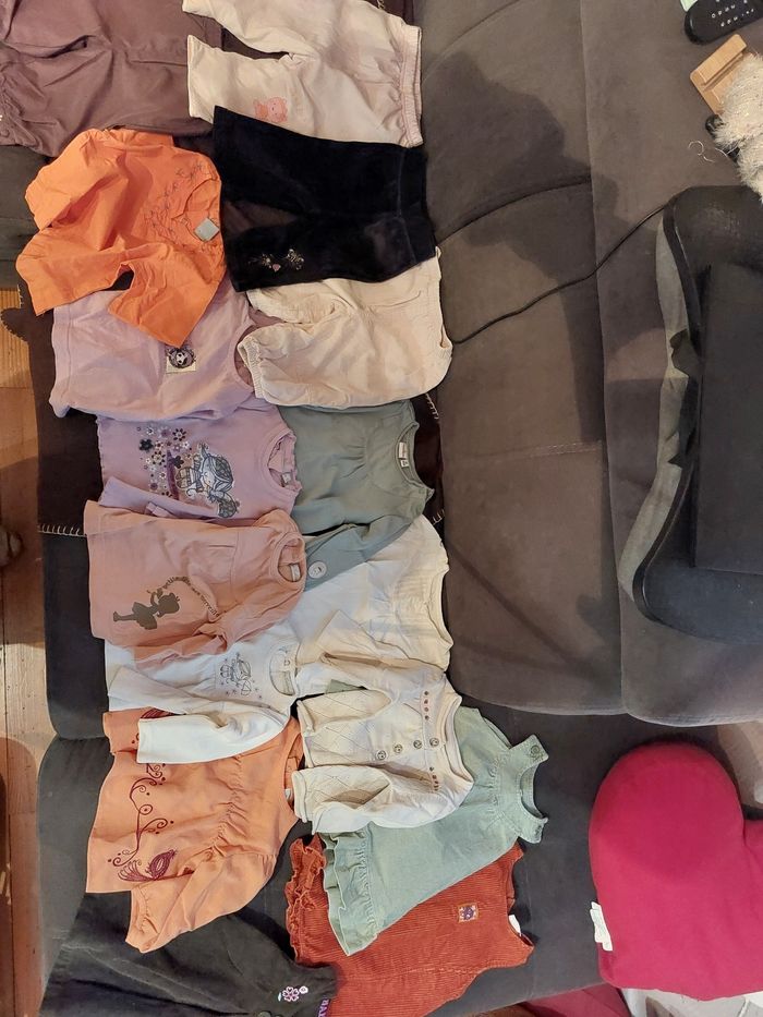 Lots vêtements filles 6mois