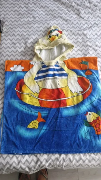 Cape de bain canard