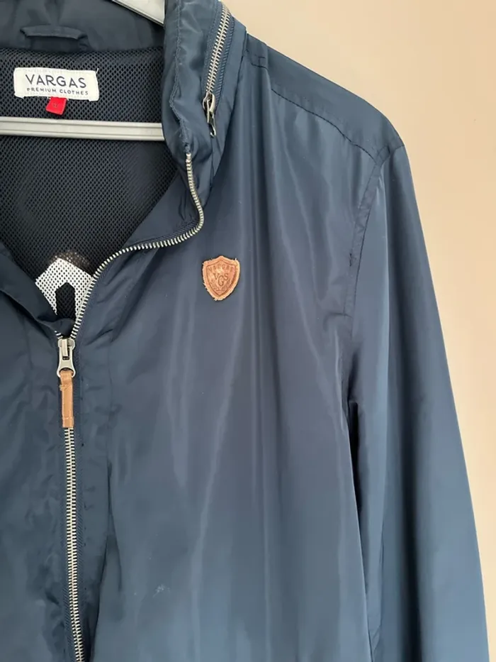 Blouson homme bleu marine à capuche taille XL Vargas - photo numéro 4