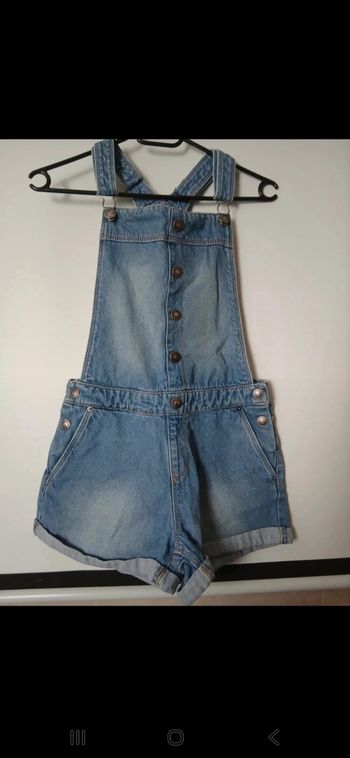 Salopette jean fille 12 ans