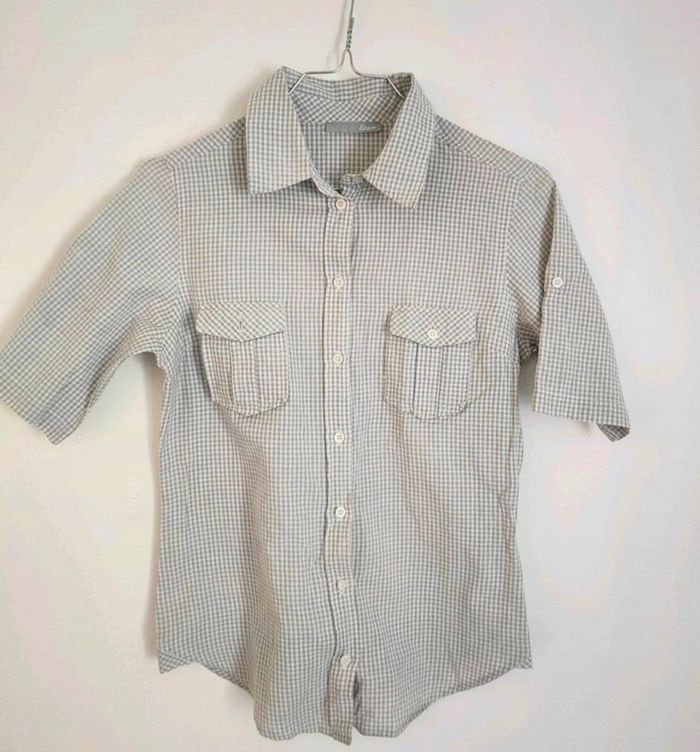 Chemise à carreaux Etam manches courtes - Dressing trié par tailles
