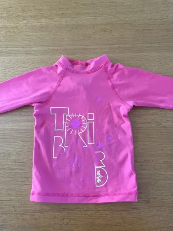 T-shirt uv 12 mois fille