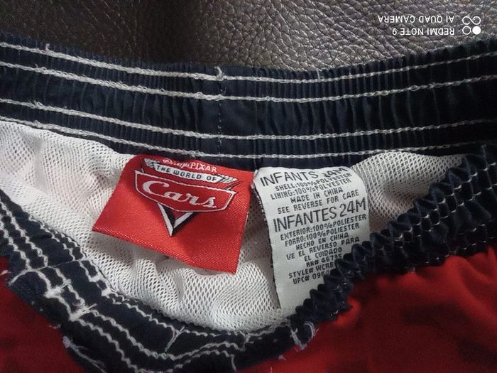 Bermuda short de plage Cars, Disney, taille 2 ans - photo numéro 2