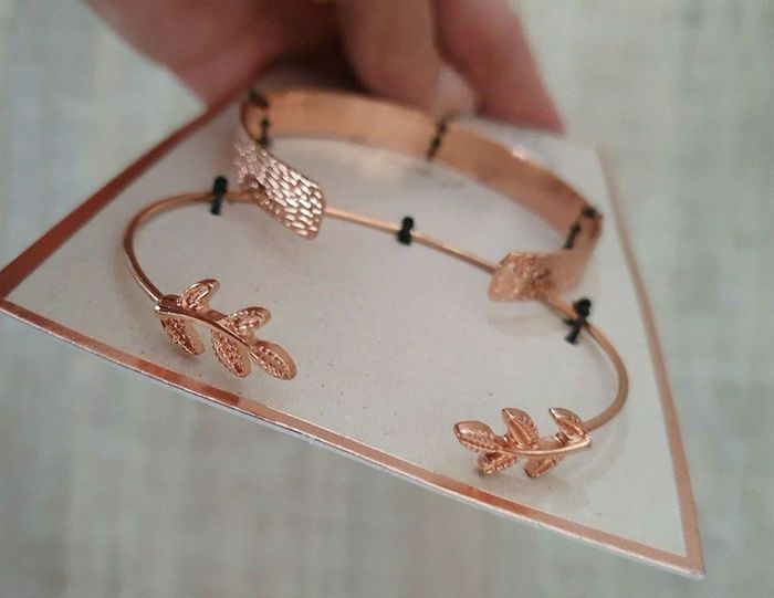 Lot de 2 bracelets fantaisie ajustable au poignet