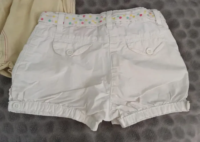 Lot 2 shorts fille 18 mois - photo numéro 3