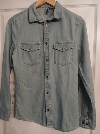 Chemise en jean slim Fit H&M