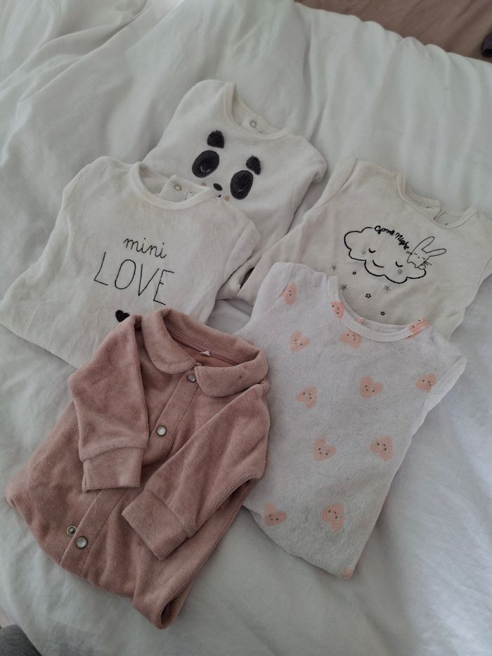 Lot pyjama fille 3 mois