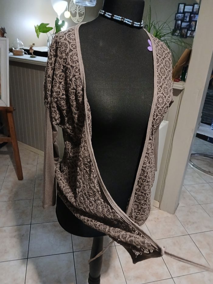 Gilet ajouré T40.42. - photo numéro 7