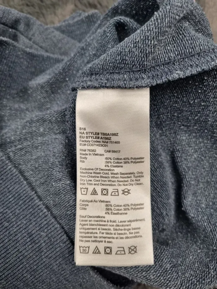 Sweat Timberland bleu, XS Hommes - photo numéro 6