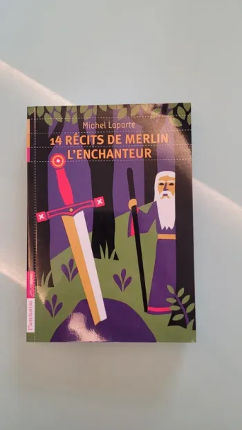 Livre "14 récits de Merlin l'Enchanteur" de Michel Laporte